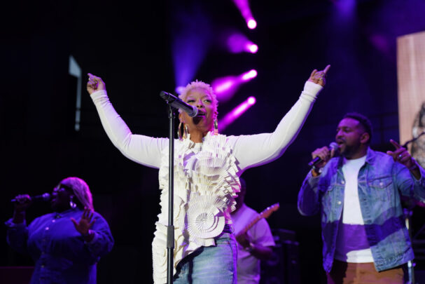 Tye Tribbett featuring Kierra Sheard-Kelly with Special Guests Maurette Brown Clark & Jermaine Dolly at the Dell Music Center